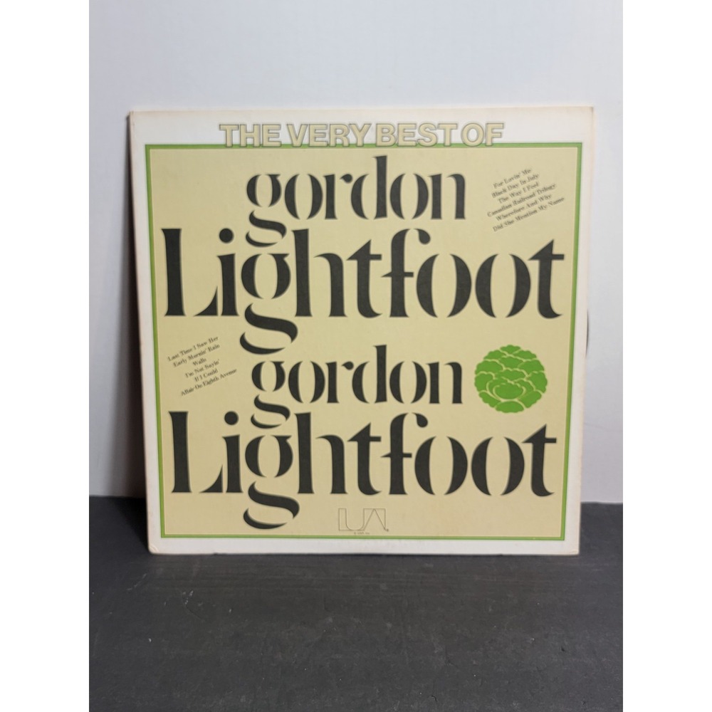 Gordon Lightfoot- Very Best of Gordon Lightfoot LA243-G 1974 Vinyl Record Album